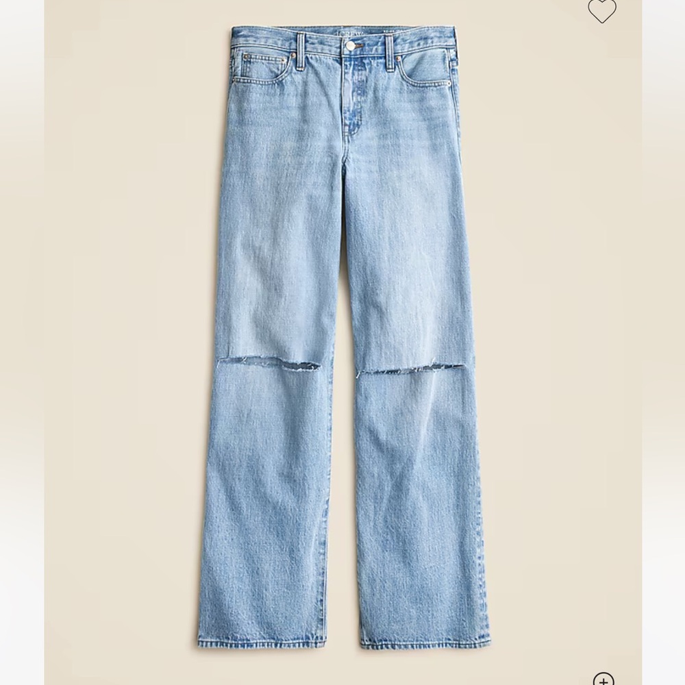 J. Crew Light Blue Flare Jeans
